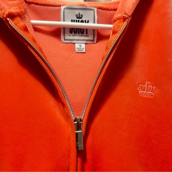 “ Juicy “ By Juicy Couture Lightweight Track Jacket - Picture 2 of 5
